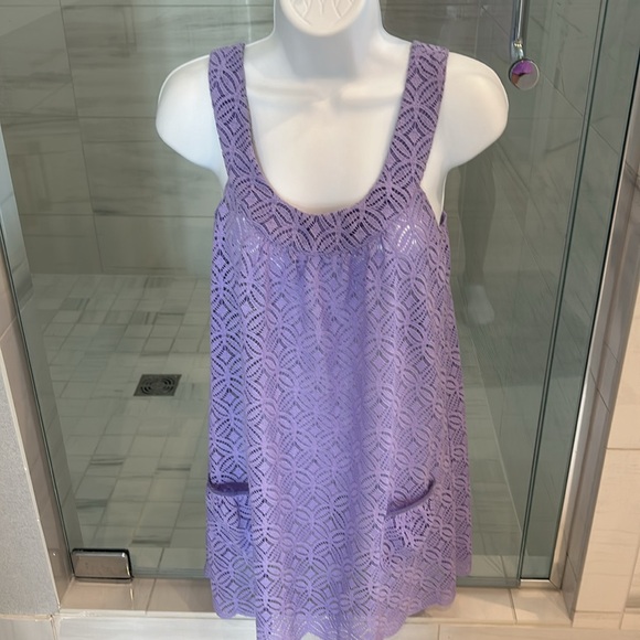 Shoshanna Other - Shoshanna lilac eyelet coverup Petite
